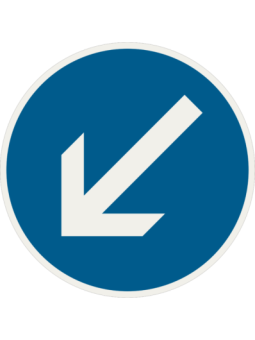 Prikázaný smer obchádzania