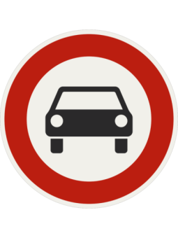 Zákaz vjazdu /vstupu pre